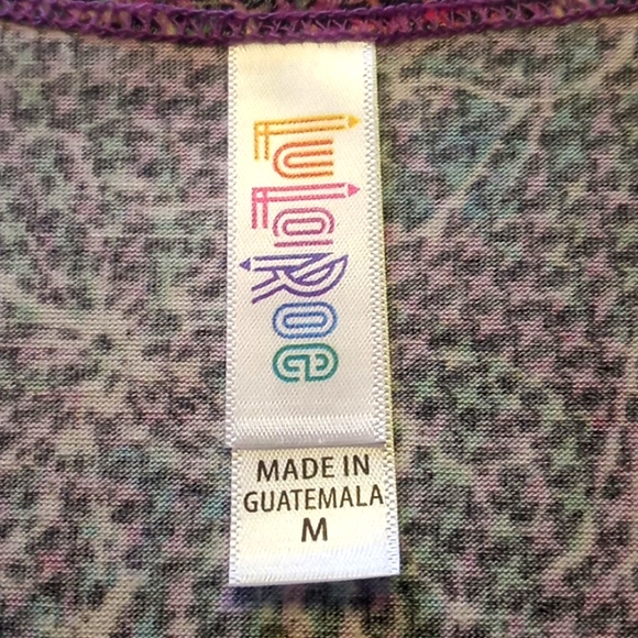 LLR Floral Perfect T Tunic Top - Picture 11 of 12